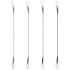 Cordes avec mousqueton 4 pcs Caoutchouc 