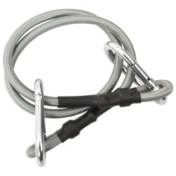 Cordes avec mousqueton 4 pcs Caoutchouc 