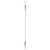 Cordes avec mousqueton 4 pcs Caoutchouc 