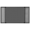 Moustiquaire extensible pour fenêtres Anthracite (75-143)x50 cm 