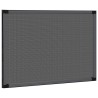 Moustiquaire extensible pour fenêtres Anthracite (75-143)x50 cm 