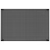 Moustiquaire extensible pour fenêtres Anthracite (75-143)x50 cm 