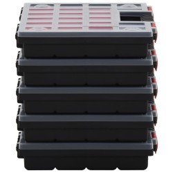 Boîtes d'assortiment 10 pcs 34,5x25x5 cm Polypropylène 