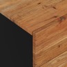Table de chevet 50x33x60cm Bois d'acacia solide et d'ingénierie 
