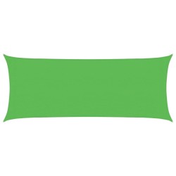 Voile d'ombrage 160 g/m² Vert clair 2x4,5 m PEHD 