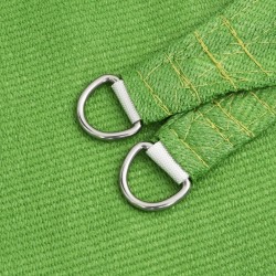 Voile d'ombrage 160 g/m² Vert clair 2x4,5 m PEHD 