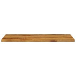 Dessus de table 100x60x3,8cm rectangulaire bois massif manguier 