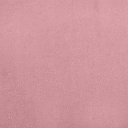 Lit pour chien rose 95x55x30 cm velours 