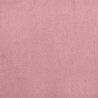 Lit pour chien rose 95x55x30 cm velours 