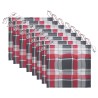 Chaises pliables d'extérieur lot de 8 et coussins Bois d'acacia 