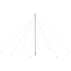 Sapin de Noël à LED Int/Extérieur 800 LED colorées 5 m 