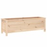 Lit surélevé de jardin 119,5x40x39 cm bois de pin massif 