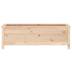 Lit surélevé de jardin 119,5x40x39 cm bois de pin massif 