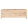 Lit surélevé de jardin 119,5x40x39 cm bois de pin massif 