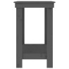 Banc de travail Gris 110x50x80 cm Bois de pin massif 