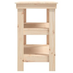 Banc de travail 78,5x50x80 cm Bois de pin massif 