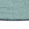 Napperons 4 pcs Vert Plain 38 cm Rond Coton  