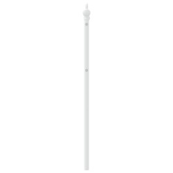 Tête de lit métal blanc 75 cm 