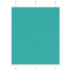 Store plissé vert pétrole 110x150cm largeur du tissu 109,4cm 