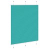 Store plissé vert pétrole 110x150cm largeur du tissu 109,4cm 