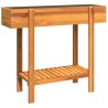 Lit surélevé de jardin 90x30x75 cm bois massif acacia 