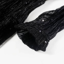 Robe à manches longues pour enfants noir 140 