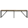 Banc 160x35x46 cm Bois massif de récupération 