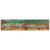 Banc 160x35x46 cm Bois massif de récupération 