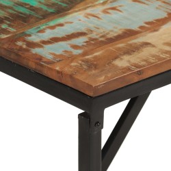 Banc 160x35x46 cm Bois massif de récupération 