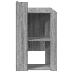 Bureau sonoma gris 103,5x56,5x94 cm bois d'ingénierie 