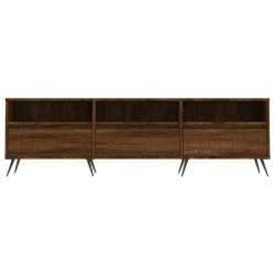 Meuble TV chêne marron 150x30x44,5 cm bois d'ingénierie 