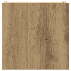 Ensemble de meuble TV mural 6 pcs chêne artisanal 