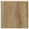 Ensemble de meuble TV mural 6 pcs chêne artisanal 