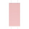 Store plissé rose 65x100 cm largeur du tissu 64,4 cm polyester 