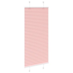 Store plissé rose 65x100 cm largeur du tissu 64,4 cm polyester 