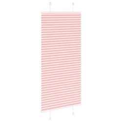 Store plissé rose 65x100 cm largeur du tissu 64,4 cm polyester 