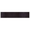 Tapis rectangulaire marron foncé 100x1000 cm bambou 