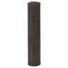 Tapis rectangulaire marron foncé 100x1000 cm bambou 