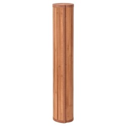 Tapis rectangulaire marron 100x1000 cm bambou 