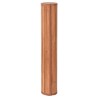 Tapis rectangulaire marron 100x1000 cm bambou 