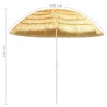 Parasol de plage Naturel 300 cm Style hawaïen 