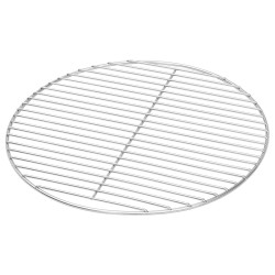 Grille de BBQ Argent Ø43 cm Acier Inoxydable 