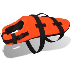 Gilet de sauvetage pour chiens M Orange 