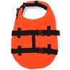 Gilet de sauvetage pour chiens M Orange 