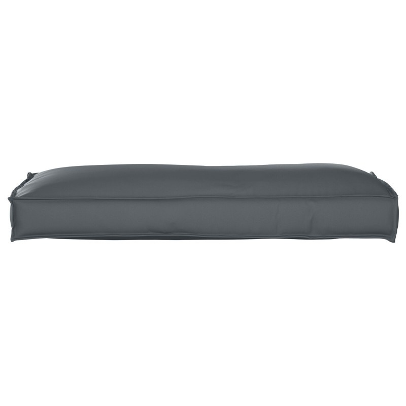 Coussin de Palette pour Dossier Anthracite 120x40x12 cm en Tissu Oxford 
