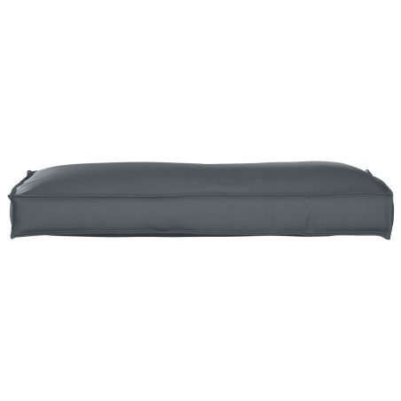 Coussin de Palette pour Dossier Anthracite 120x40x12 cm en Tissu Oxford 