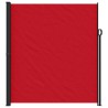 Auvent latéral rétractable rouge 220x300 cm 