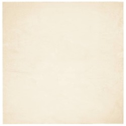 Tapis HUARTE à poils courts doux et lavable crème 200x200 cm 