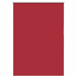 Store enrouleur occultant rouge largeur du tissu 90,7 cm 