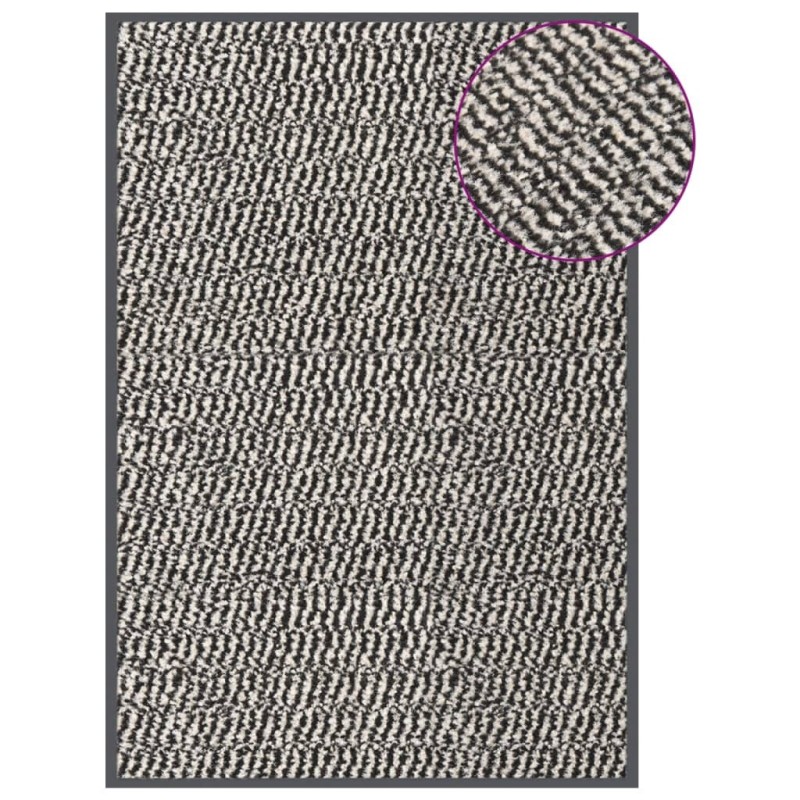 Paillasson touffeté 60x90 cm Marron clair 